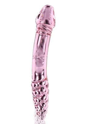 Glass Worxx Rhinestone Scepter Dildo - 23 cm