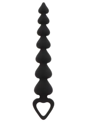 Anal Play Heart Beads