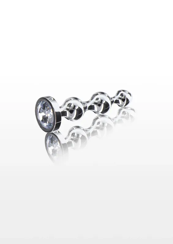 Anal Play Diamond Star Beads - Klein
