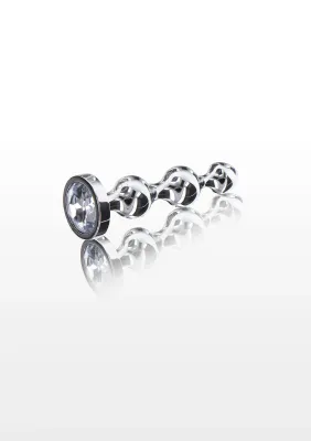 Anal Play Diamond Star Beads - Klein