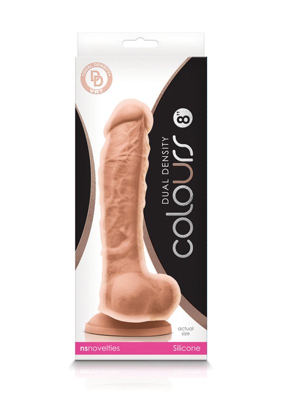 NS Novelties Colours Dual Density Dildo 24cm