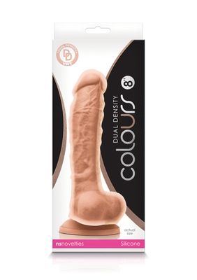 NS Novelties Colours Dual Density Dildo 24cm