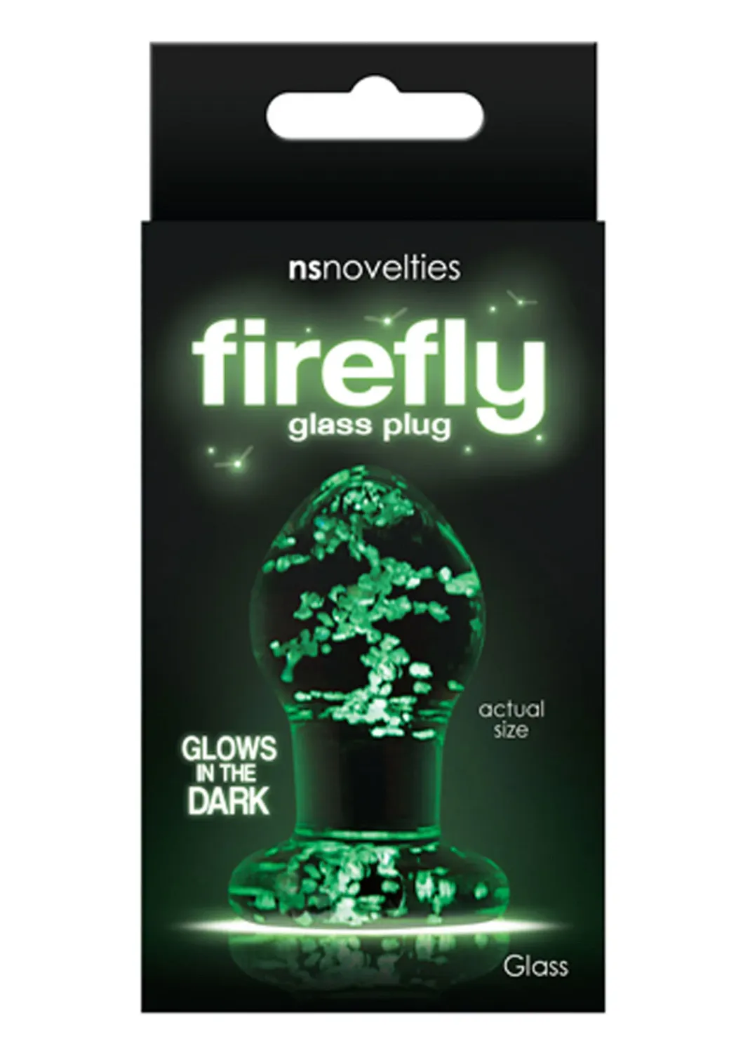 NS Novelties Firefly Glas Plug Small