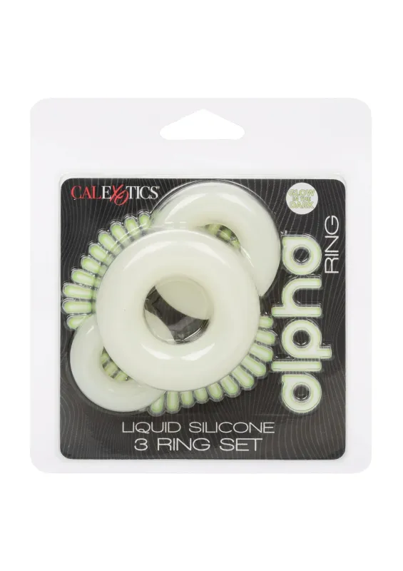 Alpha Set van 3 Ringen