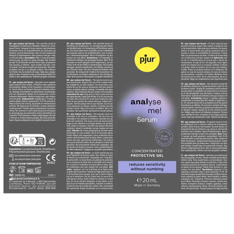 Pjur Analyse Me Serum Anaal - 20 ml