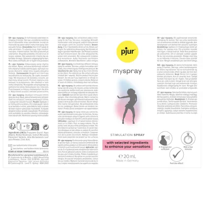 Pjur MySpray - 20 ml