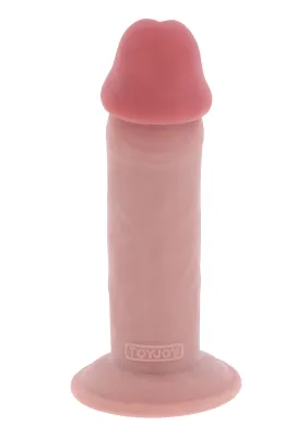 ToyJoy Get Real Dildo DeLuxe Dual Density Dik - 18 cm