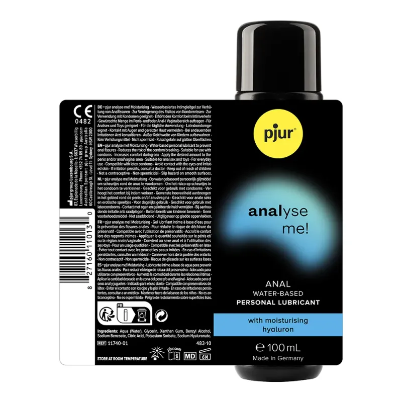 Pjur Analyse Me Glijmiddel Anaal Waterbasis - 100 ml