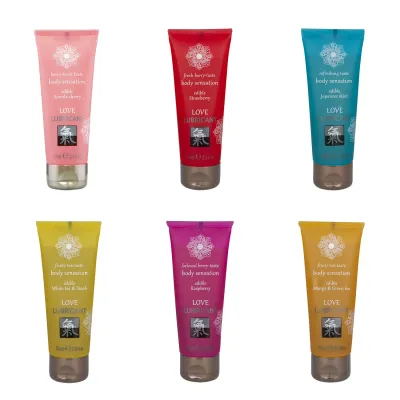 Shiatsu Love Glijmiddel Waterbasis met Smaak