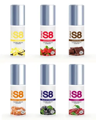 S8 Glijmiddel met Smaak Waterbasis