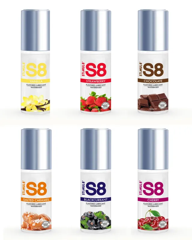 S8 Glijmiddel met Smaak Waterbasis
