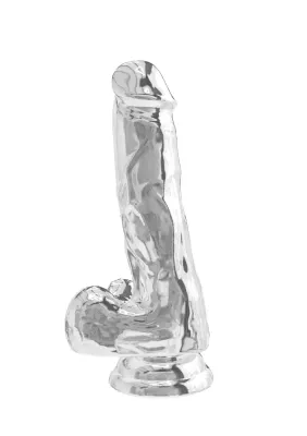 ToyJoy Get Real Dildo Diamond met Ballen - 16 cm