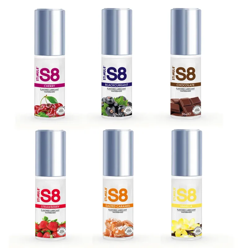 S8 Glijmiddel met Smaak Waterbasis