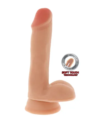 ToyJoy Get Real Dildo Dual Density met Ballen - 17 cm