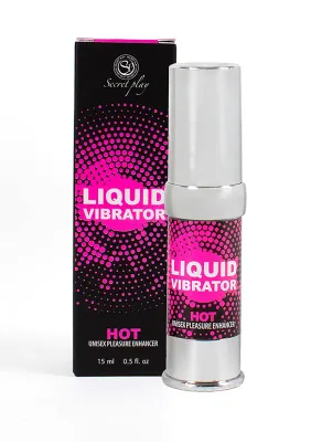Secret Play Liquid Vibrator Hot - Gel