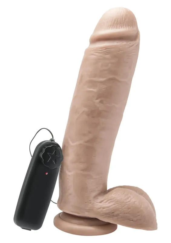 ToyJoy Get Real Vibrator met Ballen - 25 cm