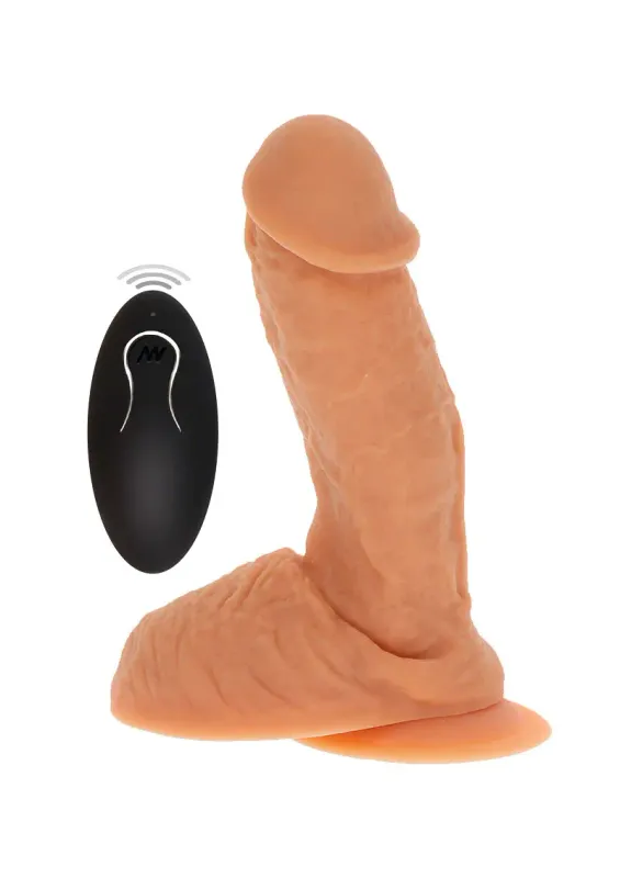 ToyJoy Get Real Vibrator met Ballen - 17 cm