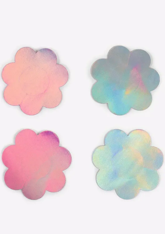 Secret Play WOW Boobs Bloem Tepelstickers