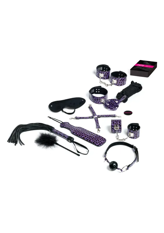 Tease &amp; Please Master &amp; Slave Bondage - Paars