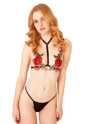 Daring Intimates Rozen BH en String
