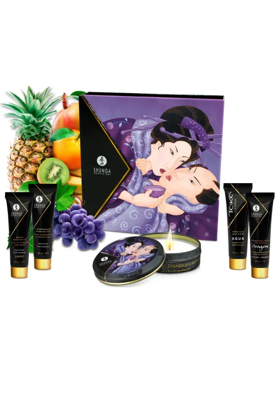 Shunga Geisha's Secrets Set - Exotisch Fruit