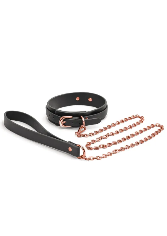 NS Novelties Bondage Couture Halsband &amp; Riem