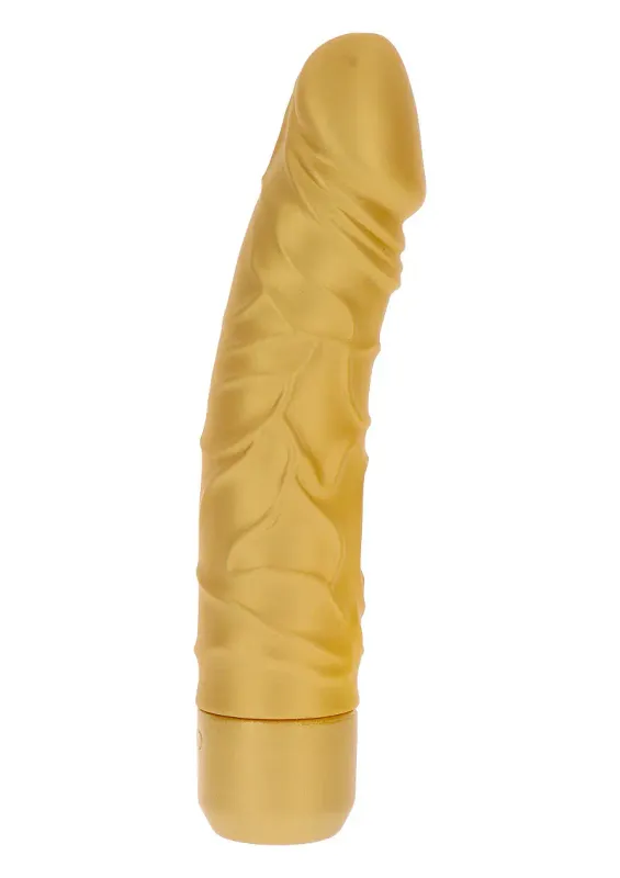 ToyJoy Get Real Vibrator Gold Dicker Original
