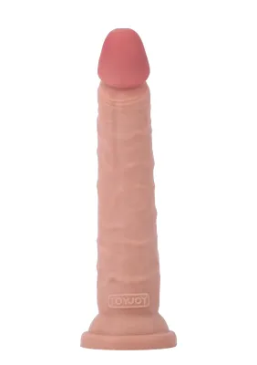 ToyJoy Get Real Dildo DeLuxe Dual Density - 17 cm