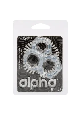 Alpha Beaded Penis Ring Set