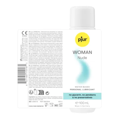 Pjur Woman Nude Glijmiddel Waterbasis - 100 ml
