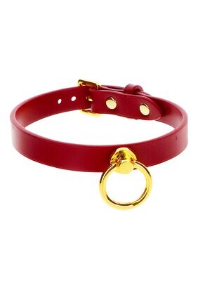 TABOOM Bondage in Luxury - Halsband met O-Ring TABOOM Bondage in Luxury - Halsband met O-Ring