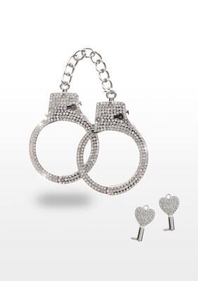 TABOOM Luxury Bondage Essentials - Handboeien met Diamanten