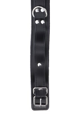 TABOOM Luxury Bondage Essentials - Brede Halsband met D-Ring
