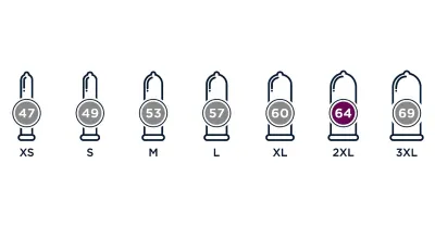 Mister Size Condooms 64 mm