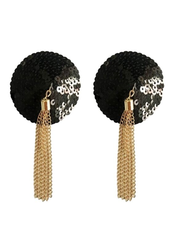 Kinky Diva Tepelstickers met Kettingen Kinky Diva Tepelstickers met Kettingen