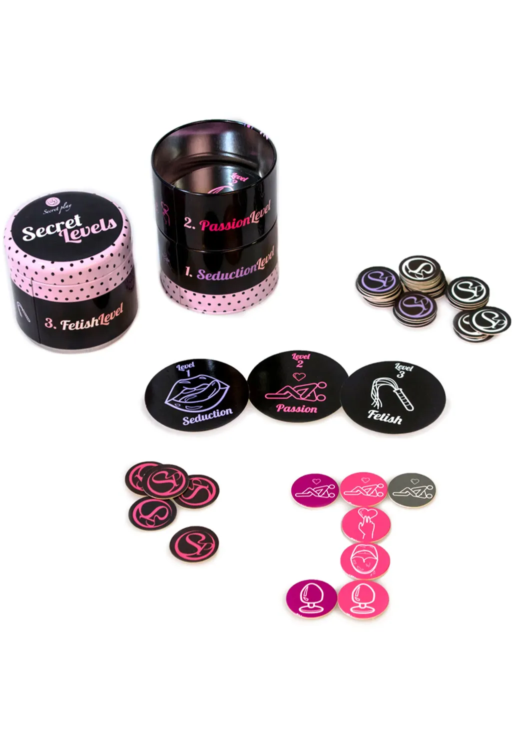 Secret Play Levels Bordspel