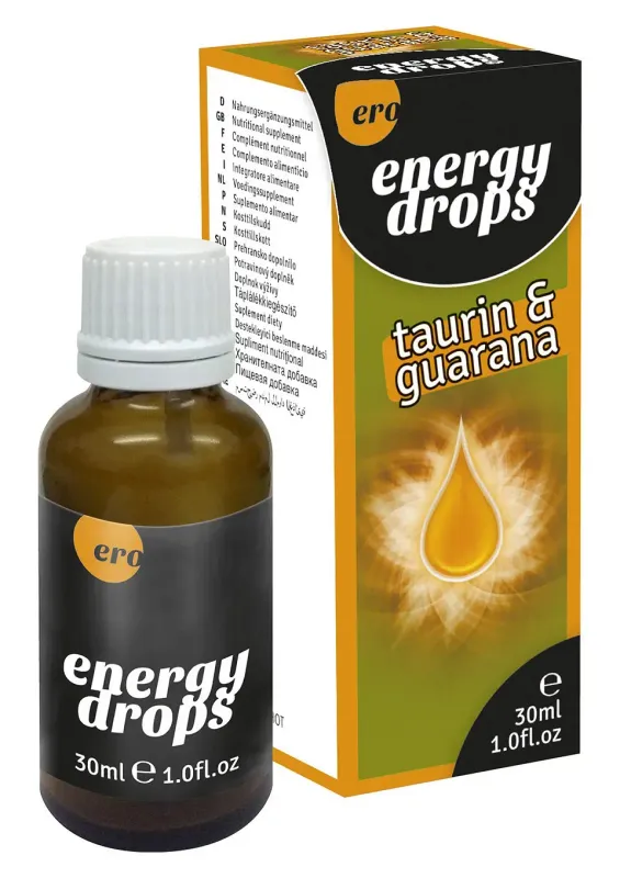 Ero Energy Taurin &amp; Guarana Lustopwekker Druppels