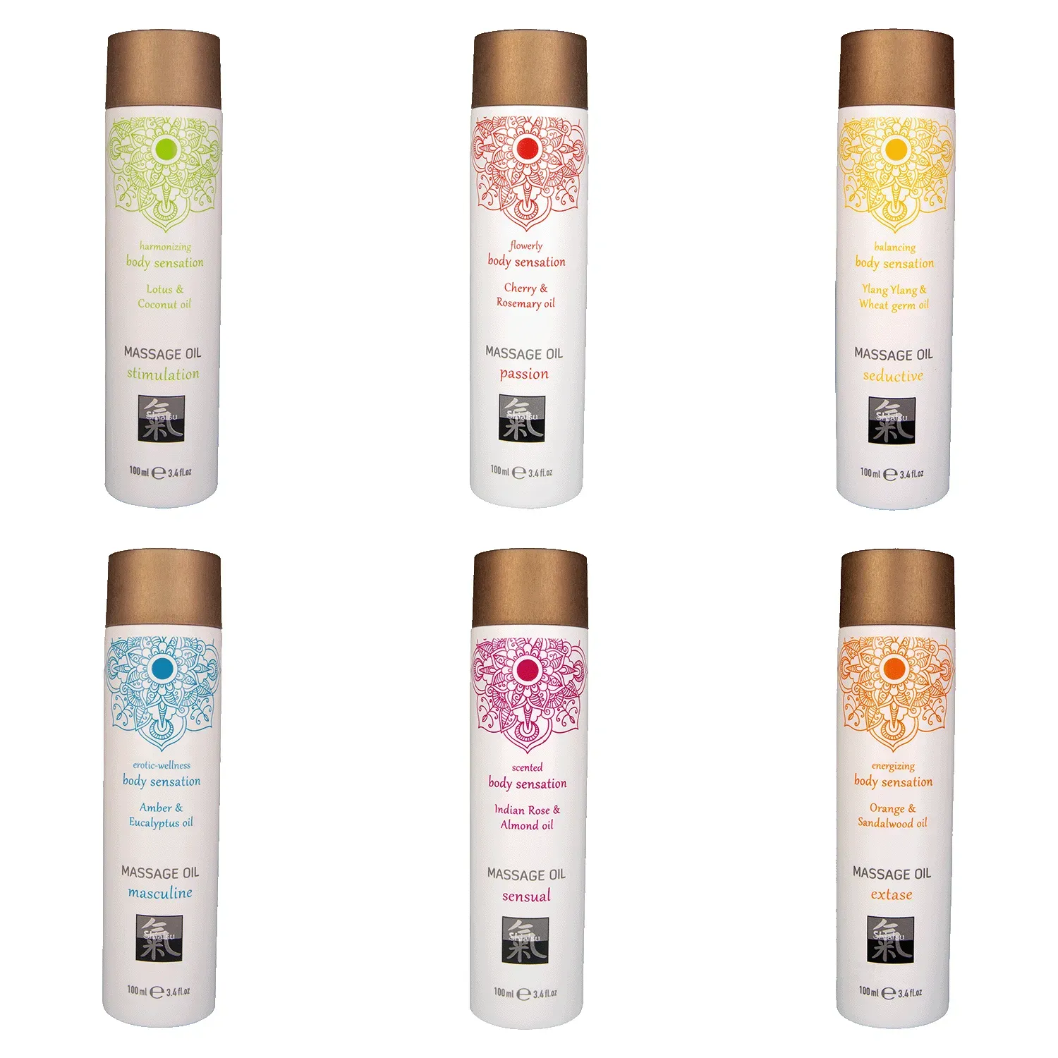 Shiatsu Massage Olie - 100 ml