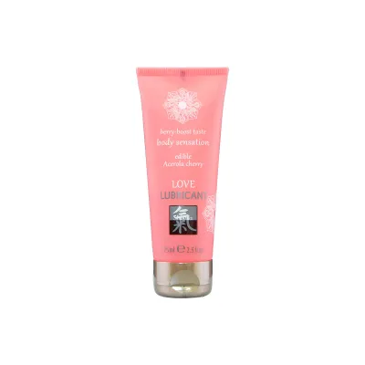 Shiatsu Love Glijmiddel Waterbasis met Smaak - 75 ml