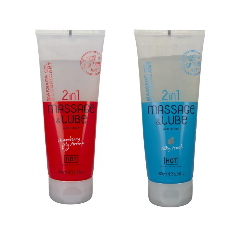 HOT Glijmiddel &amp; Massage Waterbasis - 200 ml