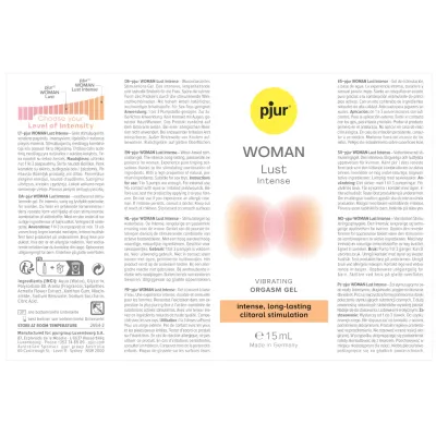 Pjur Woman Lust Intense Gel - 15 ml