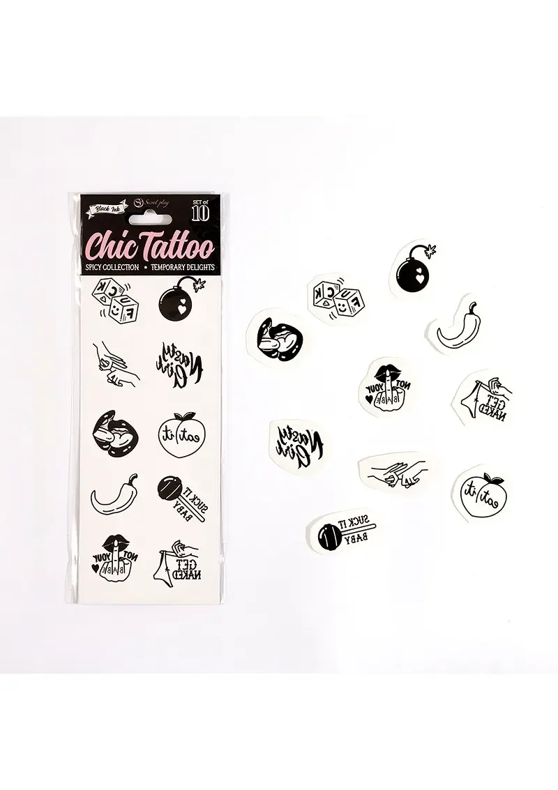 Secret Play Chic Tattoo Spicy