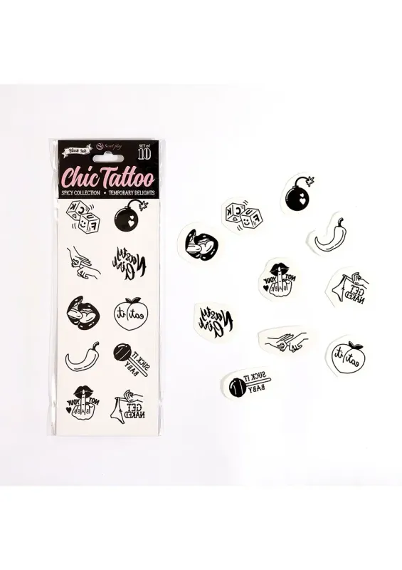 Secret Play Chic Tattoo Spicy