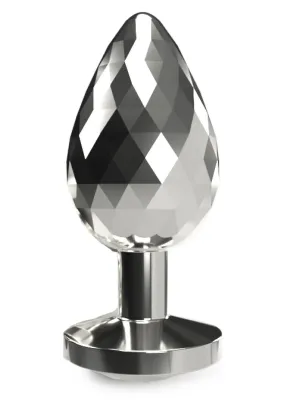 ToyJoy Anal Play Diamond Disco Buttplug - Klein