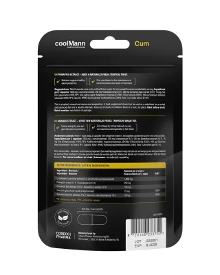 CoolMann Cum - 60 Capsules