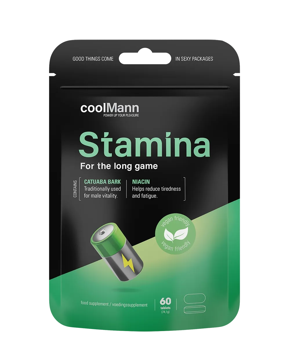 CoolMann Stamina - 60 Capsules