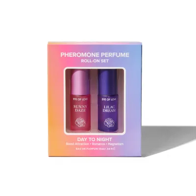 Eye of Love Bloom Day-to-Night Roll-On Set - 2x5 ml Eye of Love Bloom Day-to-Night Roll-On Set - 2x5 ml