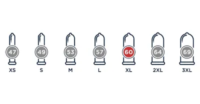 Mister Size Condooms 60 mm (36 Stuks)