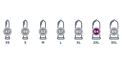 Mister Size Condooms 64 mm (36 Stuks)