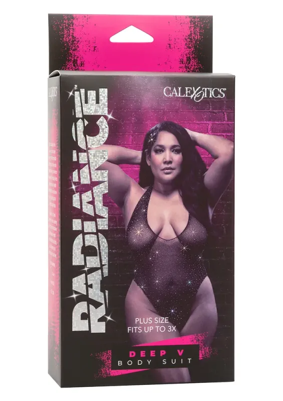 Radiance Deep V Bodysuit Plus